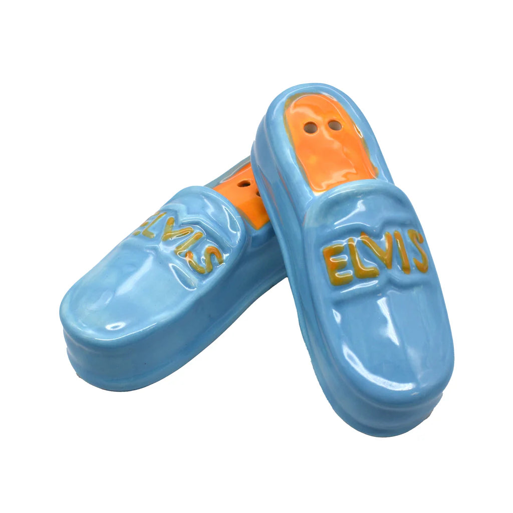 Salt & Pepper Shakers Elvis - Blue Suede Shoes