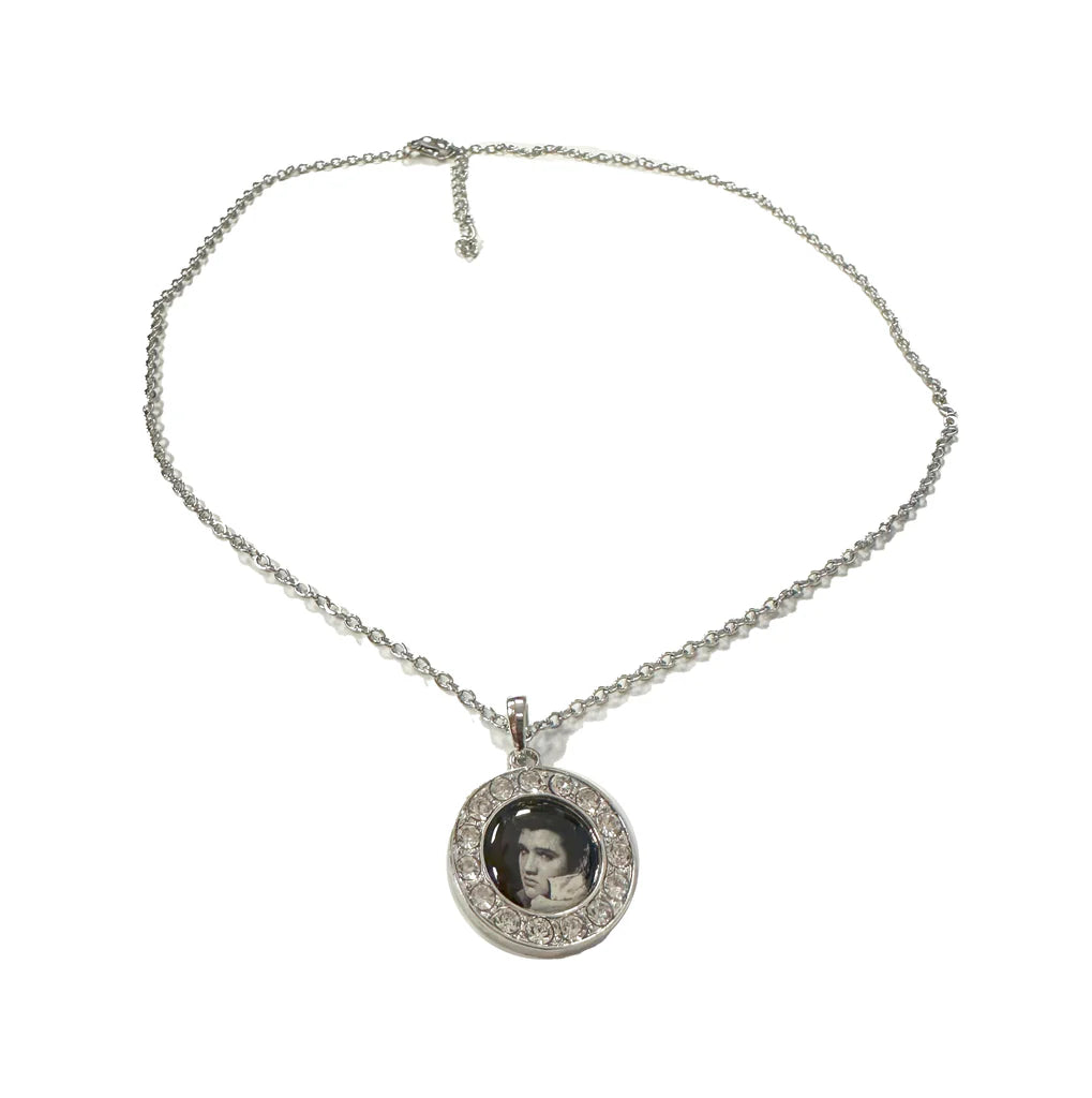 Necklace Elvis Black & White