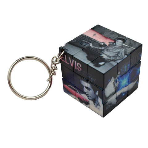 Keychain Elvis - 3x3 Spin Rubik's Cube