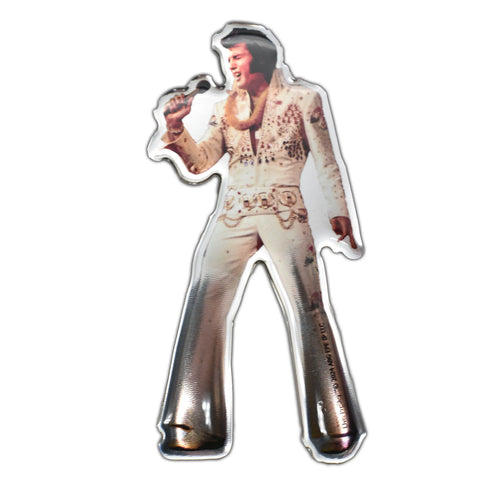 Sticker (Puffy) Elvis White Jump Suit