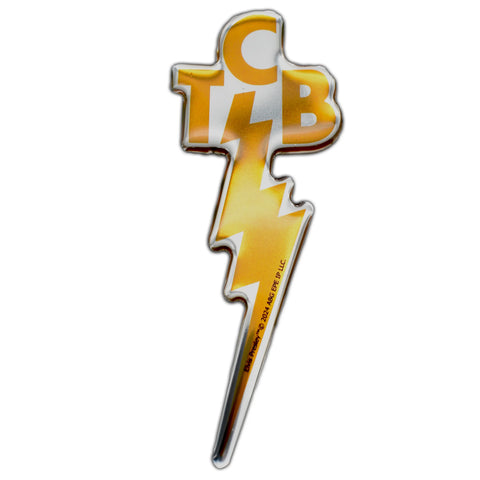 Sticker (puffy) TCB GOLD