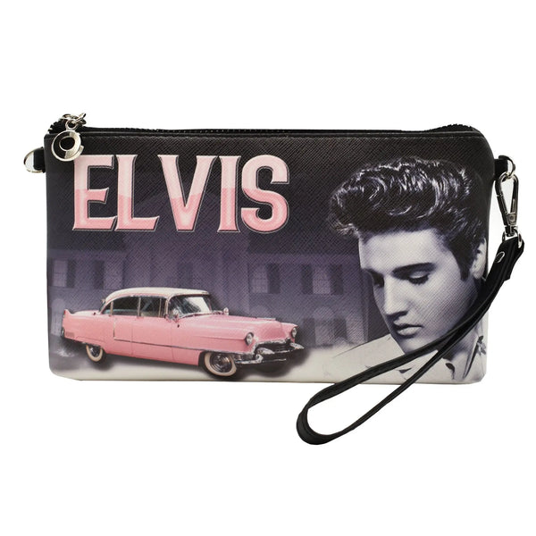 Purse -  ELVIS Pink Caddy w/ Chain