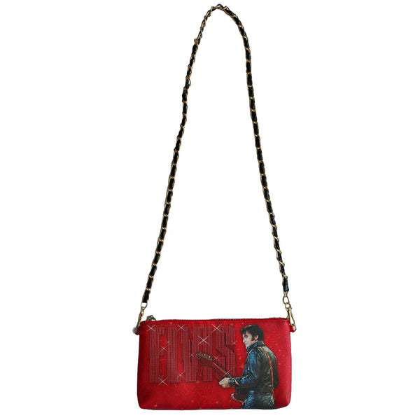 Purse - ELVIS  68' Name w/ Chain