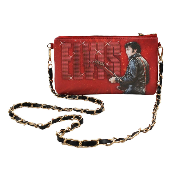 Purse - ELVIS  68' Name w/ Chain