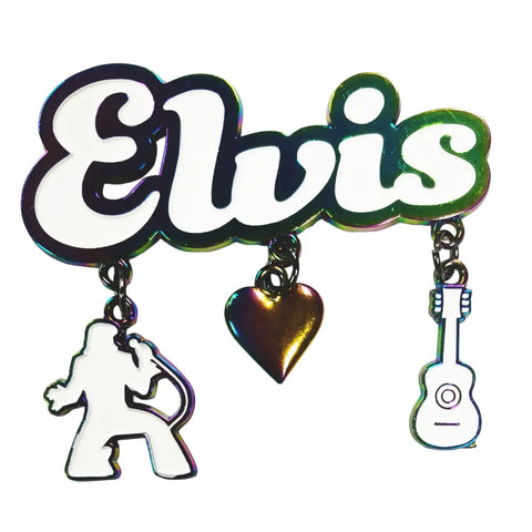 Magnet Elvis Rainbow with Charms