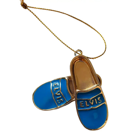 Ornament Elvis  Blue Suede Shoes