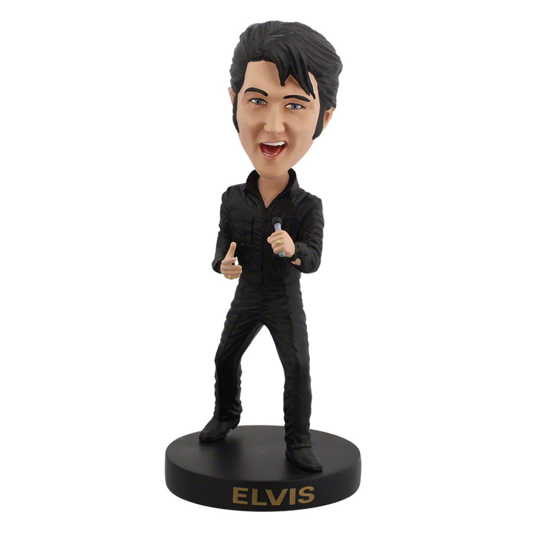 Bobblehead Elvis Presley ’68 Comeback Special Collectible Statue