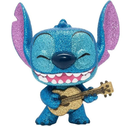 Figurine Disney Lilo & Stitch with Ukulele Diamond Glitter Funko POP!