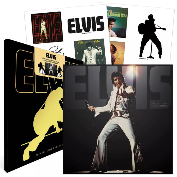 Wall Calendar 2025 Elvis Presley Collector's Edition