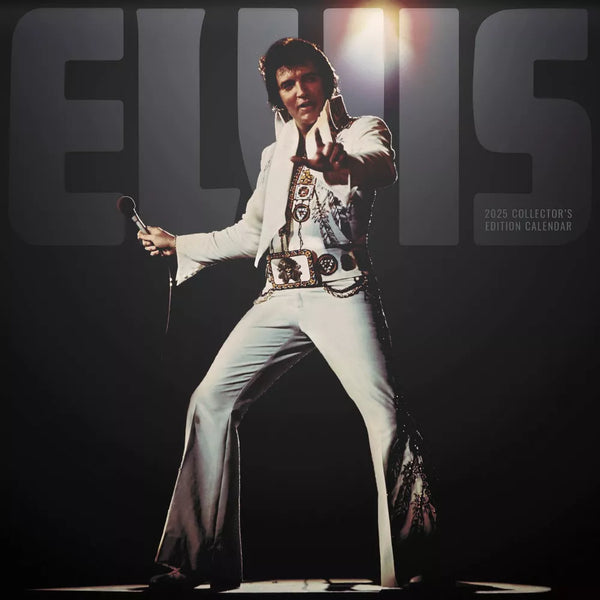 Wall Calendar 2025 Elvis Presley Collector's Edition