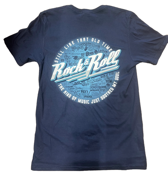 T-SHIRT OLD TIME ROCK & ROLL  STILL LIKE THAT OLD TIME ROCK N ROLL