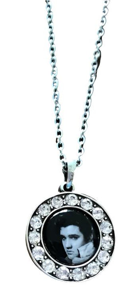 Necklace Elvis Black & White