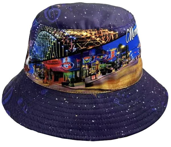 Bucket Hat Memphis Skyline Reversible