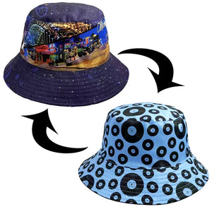 Bucket Hat Memphis Skyline Reversible