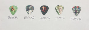 GUITAR PICKS MARLYIN MONROE AND BETTY BOOP