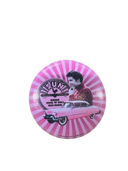 Compact Mirror Elvis Sun Records Pink Where Rock N Roll was Born