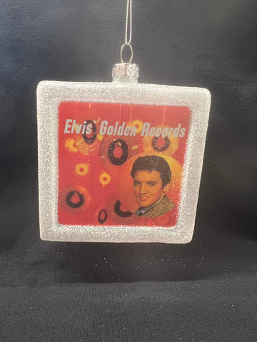 ORNAMENT ELVIS GOLDEN RECORDS