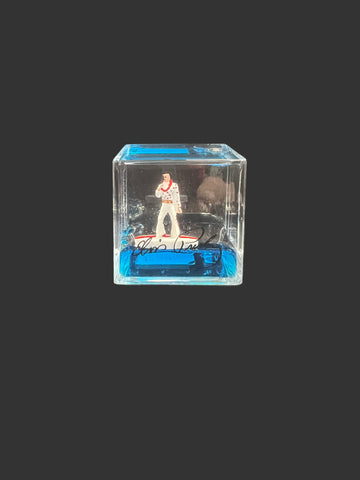 ELVIS PRESLEY ALOHA PAPERWEIGHT CUBE