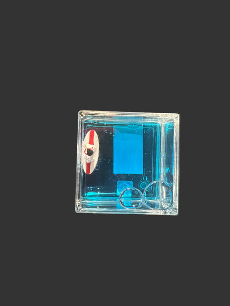 ELVIS PRESLEY ALOHA PAPERWEIGHT CUBE