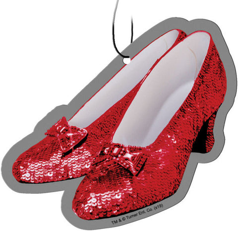 Air Freshener Ruby Slippers Wizard of OZ Pack Of 3