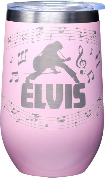 Thermo Tumbler Elvis Etched Stainless Steel