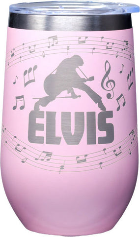 Thermo Tumbler Elvis Etched Stainless Steel