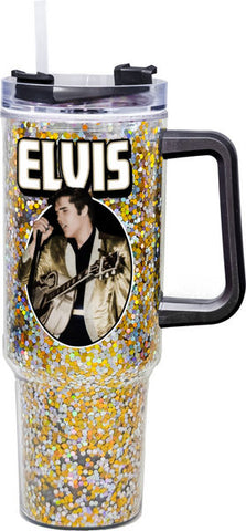 Tumbler Cup Elvis 40oz Acryl Glitter