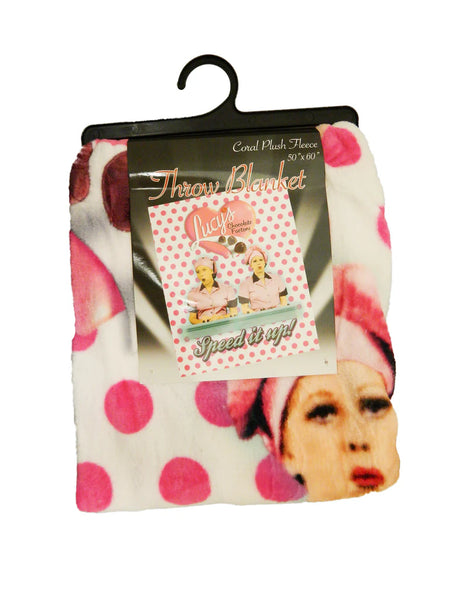 Throw Blanket I LOVE LUCY - Chocolate Factory