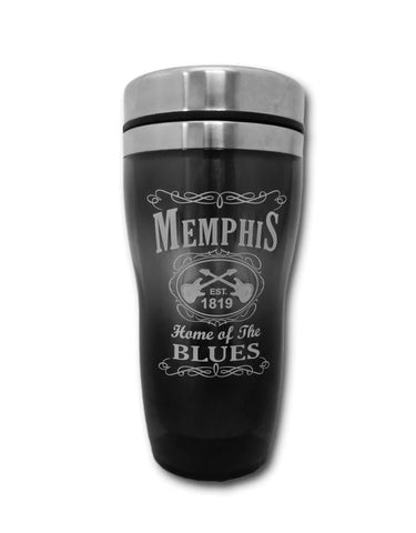Thermos Memphis Blk & Wht Est.