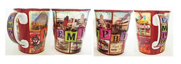 Mug Memphis Photo Collage