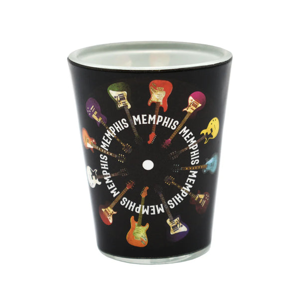 SHOT GLASS Memphis  Guitars Circle