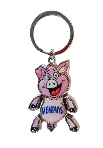 KEY CHAIN Memphis  Piggy Swivel