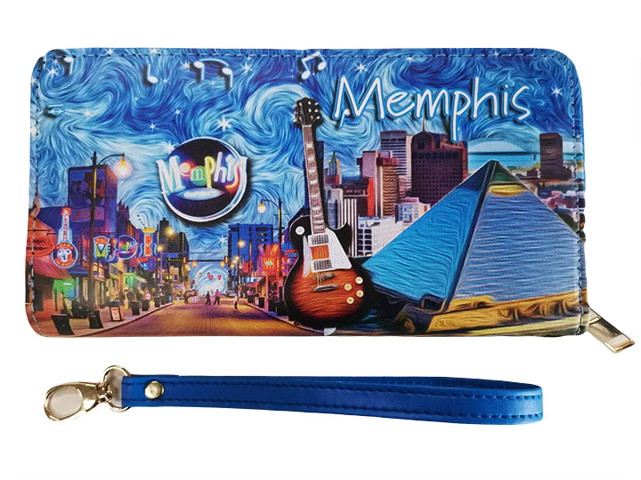 Wallet Memphis Starry Night
