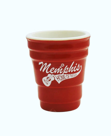 Shot Glass Memphis Red Solo Cup