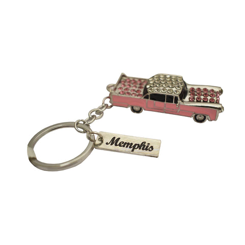 KEYCHAIN Memphis  - Pink Caddy Bling