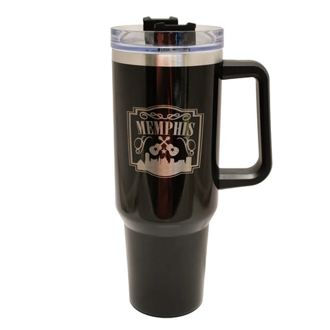 Tumbler Cup Memphis 40oz - Black