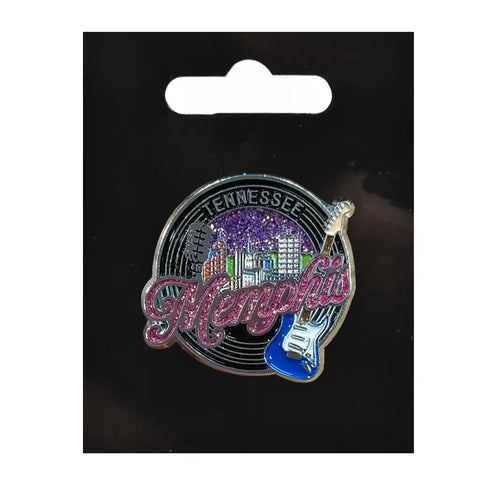 LAPEL MEMPHIS  Record w/ Glitter