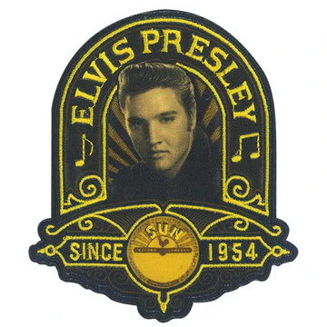 Patch Elvis Presley Sun Records Since 1954 3.5"x4" Patch