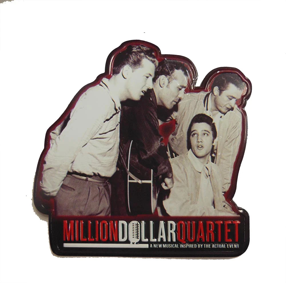 MAGNET Million Dollar Quartet  Metal MAGNET Embossed