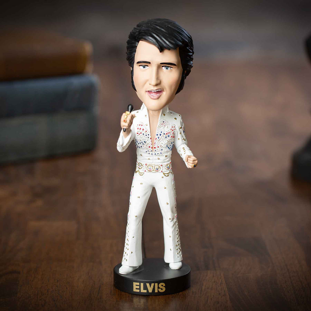 Elvis Presley (Eagle Jumpsuit) - Figurine Mascotte Rétroviseur - Original Wackel Elvis Presley (Eagle Jumpsuit) - Figurine Mascotte Rétroviseur - Original Wackel