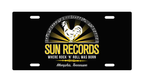License Plate Sun Records "Where Rock'n'Roll Was Born"