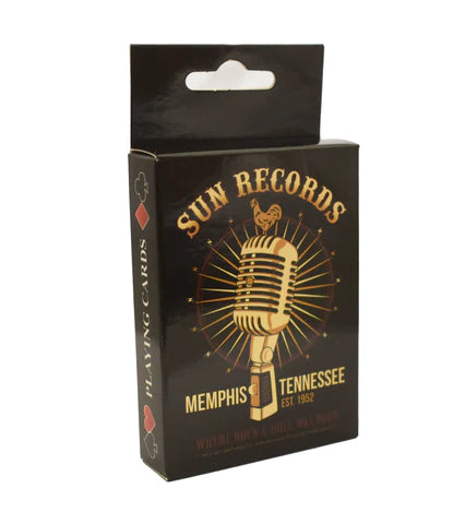Playing cards Sun Records  w/ Microphone