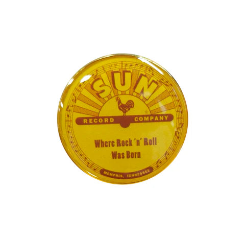 LAPEL PIN SUN RECORDS WHERE ROCK-N-ROLL WAS BORN