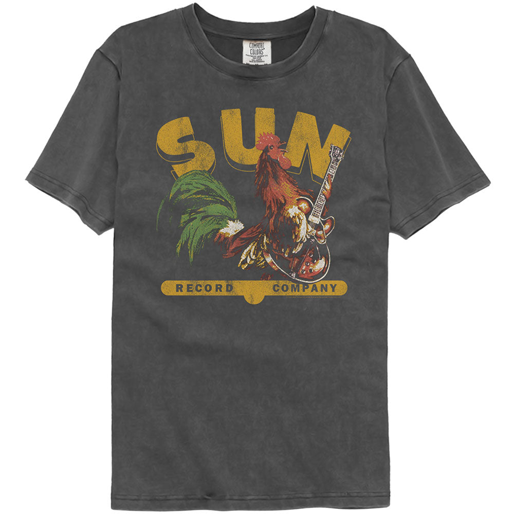 T-shirt SUN RECORDS ROOSTER WITH GUITAR...