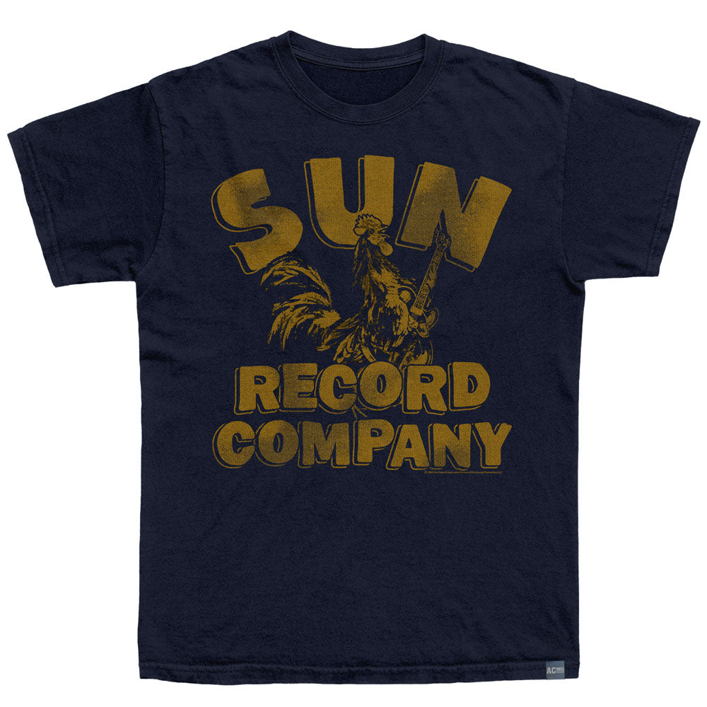 T-Shirt SUN RECORDS ROOSTER AND LOGO...