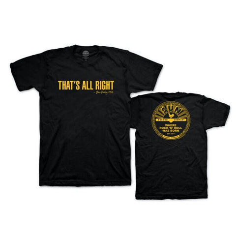 T-Shirt Sun Record Elvis That’s  All Right