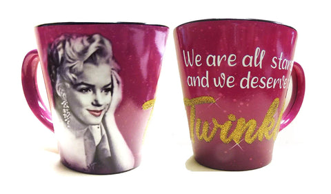Mug Marilyn Monroe Pink Twinkle