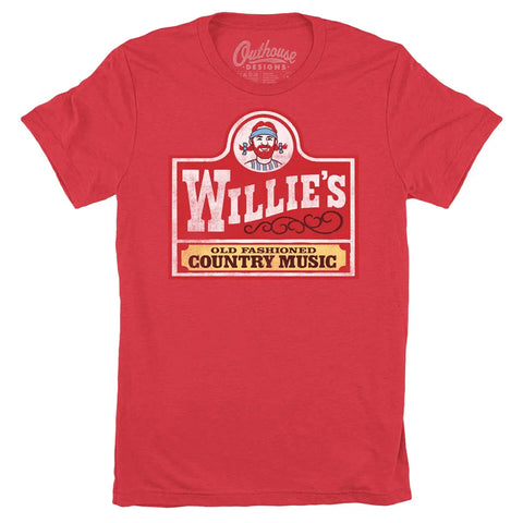 T-SHIRT WILLIE NELSON (Wendy Willie Tee)