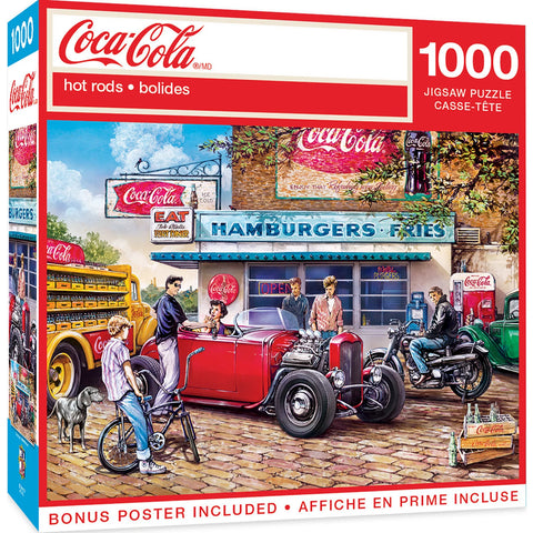 Puzzle Coca-Cola - Hot Rods 1000 Piece