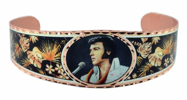 Bracelet Elvis Aloha from Hawaii Copper - Boulevard Souvenirs